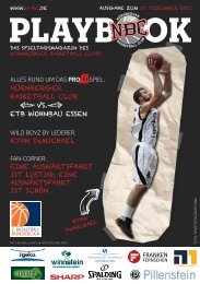 dIE PARTNER dES NüRNBERGER BASKETBALL CLUBS