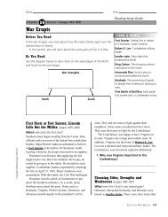 Ch 16 Sections 1 Reading