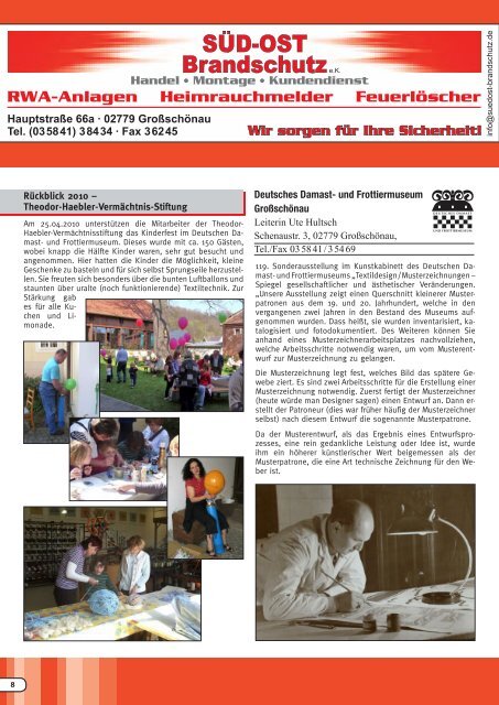 Mieterjournal Ausgabe 04 | März 2011 - und Wärmeversorgung ...