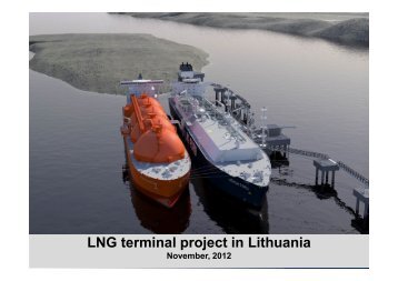 LNG terminal project in Lithuania