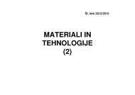 MATERIALI IN TEHNOLOGIJE (2) - lrtme