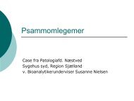 Psammomlegemer - Dansk Cytologiforening