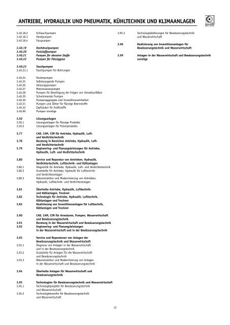 tiefbau-, hÜtten-, gießerei-, KeramiK- und glastechniK