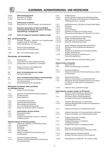 tiefbau-, hÜtten-, gießerei-, KeramiK- und glastechniK