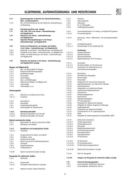 tiefbau-, hÜtten-, gießerei-, KeramiK- und glastechniK