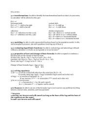 math analysis Ch 3 review