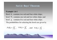 Sec1.6 Bays' Theorem
