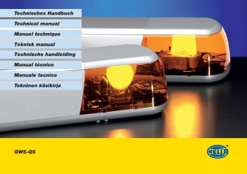 OWS-QS Technisches Handbuch Technical manual Manuel ...