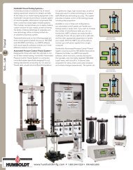 Soilâ Lab Triaxial - Humboldt Mfg. Co.