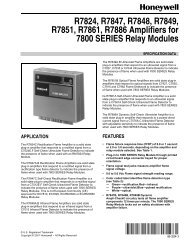 Amplifiers for 7800 SERIES Relay Modules - SET AutomaÃ§Ã£o ...