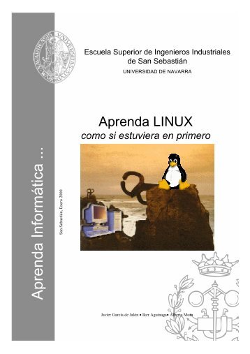 Aprenda Linux como en Primero - Poder Judicial de Santa Cruz