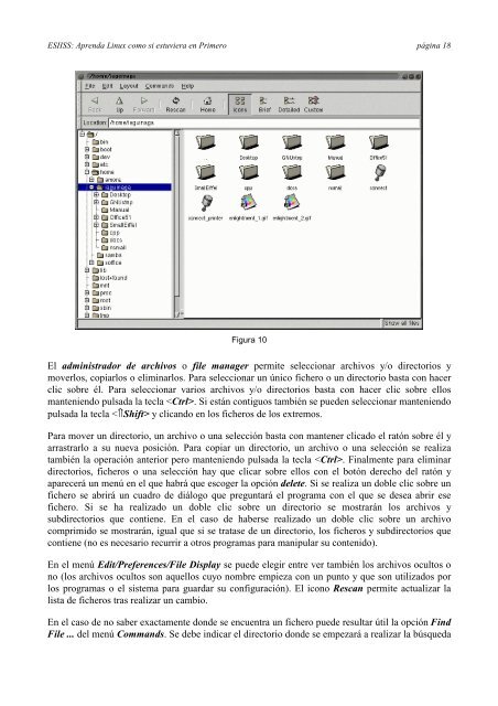 Aprenda Linux como en Primero - Poder Judicial de Santa Cruz