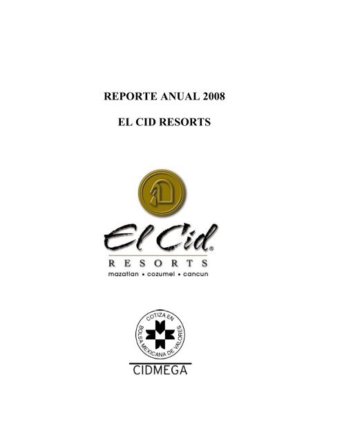 Reporte Anual - El Cid