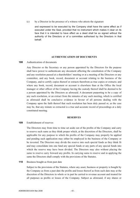 Articles of Association PDF - Anglo American