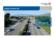 JournÃ©e analystes - VINCI Autoroutes