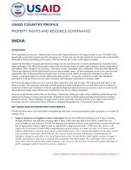 usaid country profile property rights and resource governance
