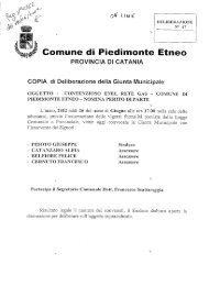 contenzioso enel rete gas - comune di piedimonte etneo - nomina ...