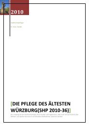 die pflege des ÃƒÂ¤ltesten wÃƒÂ¼rzburg(shp 2010-36) - Stadt WÃƒÂ¼rzburg