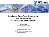 Intelligent Test-Case Generation and Automation - Automotive ...