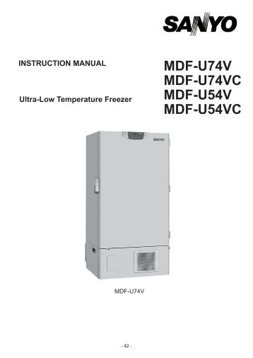 MDF-U74V MDF-U74VC MDF-U54V MDF-U54VC Ultra ... - Medical