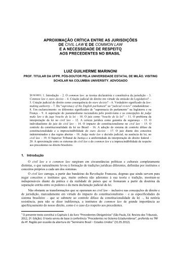 Luiz Guilherme Marinoni - Tribunal Regional Federal da 4ª Região