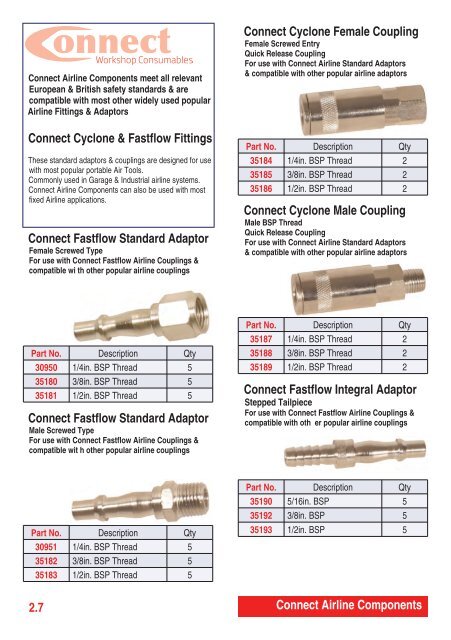 Workshop Consumable Catalogue 2012 - Connect Workshop ...