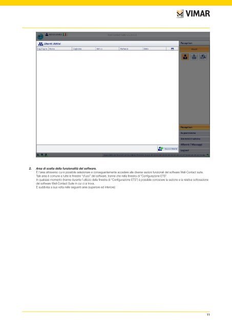 Software Well-Contact Suite Office Linee guida ed ... - Vimar S.p.A.