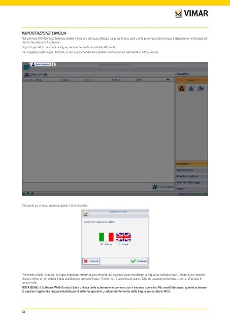 Software Well-Contact Suite Office Linee guida ed ... - Vimar S.p.A.