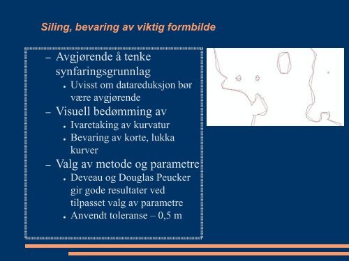 Laserdata som grunnlag for hÃƒÂ¸ydekurver