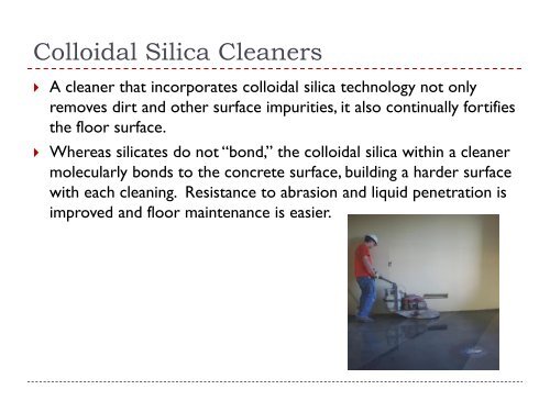 Colloidal Silica - Ron Blank & Associates, Inc.