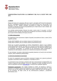 ConvocatÃ²ria del Pla a l'AcciÃ³ 2013 - DiputaciÃ³ de Girona
