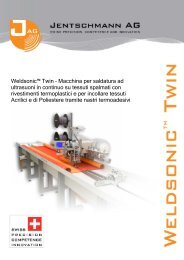 Weldsonic™ Twin – Macchina per saldatura ad ... - Jentschmann AG