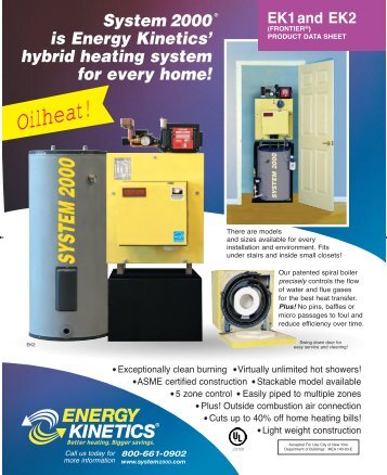 View Oil Heat - Energy Kinetics Boilers