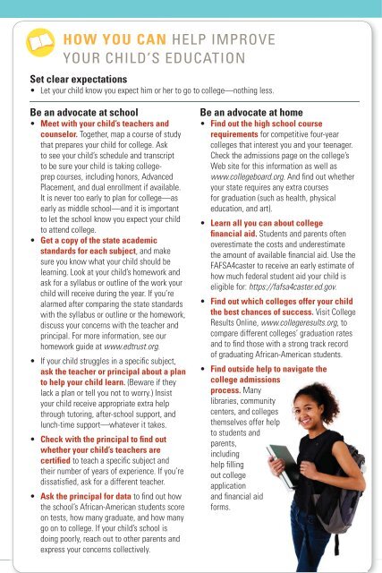 How to Help Your Child Prepare for College and Career