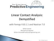 Linear Contact Analysis: Demystified - Predictive Engineering