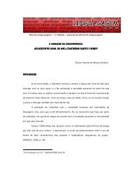 adolescentes usam, ou não, concordar sujeito e verbo? - UFSCar