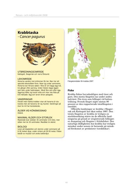 Resurs- och miljÃ¶Ã¶versikt 2008 - Havs- och vattenmyndigheten