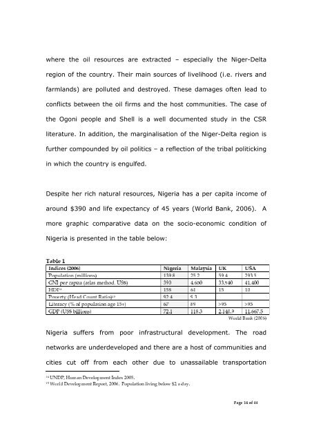 Corporate Social Responsibility (CSR) in Nigeria: western mimicry ...