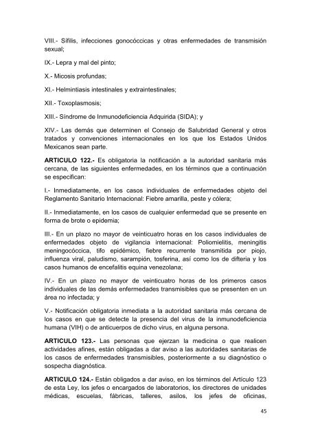 Ley de Salud del Estado de Aguascalientes. - Gobierno de ...