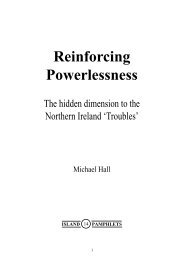(14) Reinforcing Powerlessness - CAIN - University of Ulster
