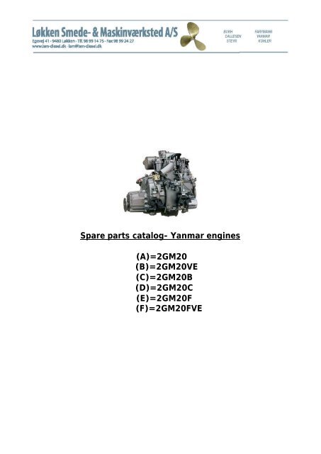 Y00F5052:1.CYLINDER BLOCK - LSM Diesel Denmark