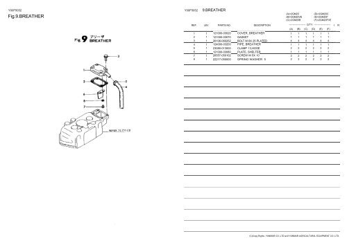 Y00F5052:1.CYLINDER BLOCK - LSM Diesel Denmark