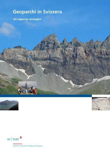 5. I geoparchi in Svizzera - Platform Geosciences - SCNAT