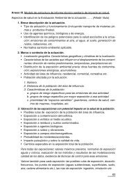 63 Anexo III. Modelo de estructura de informe tÃ©cnico sanitario de ...