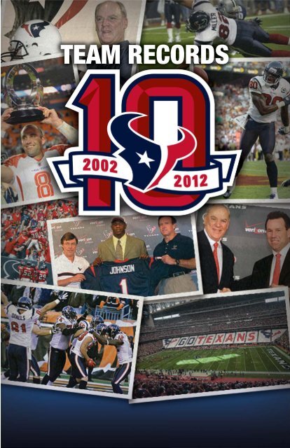 2012 HOUSTON TEXANS MEDIA GUIDE - Parent Directory - NFL.com