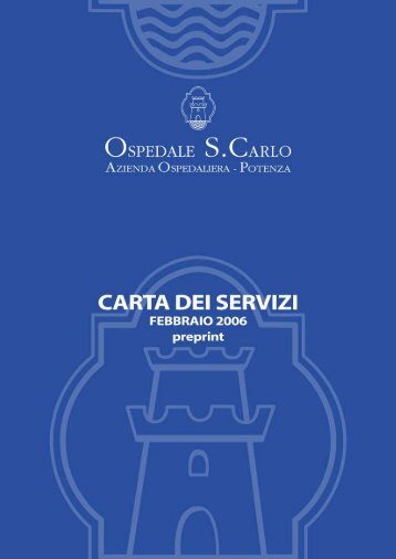 Carta dei Servizi.pdf - Ospedale San Carlo