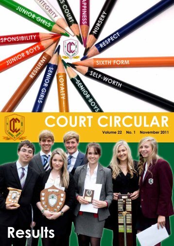 Achievements - Vol 22 - 2010-2011 (PDF File) - Claires Court Schools