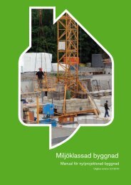 MiljÃ¶klassad byggnad Manual fÃ¶r ny/projekterad byggnad - Archileaks