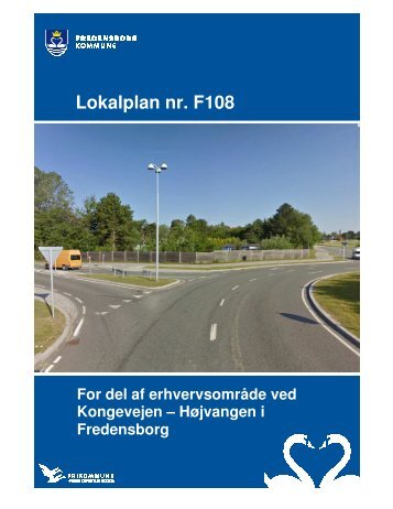 F108 Lokalplan for del af erhvervsomrÃ¥de ved Kongevejen-HÃ¸jvangen