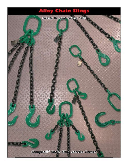 Alloy Chain Slings - Eoss.com